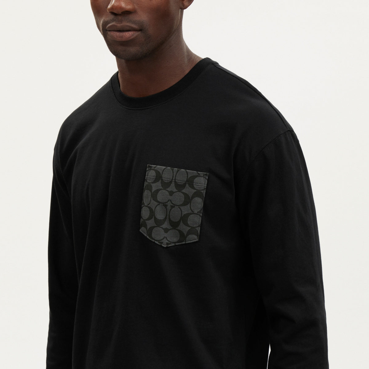 Signature Long Sleeve T-Shirt In Organic Cotton