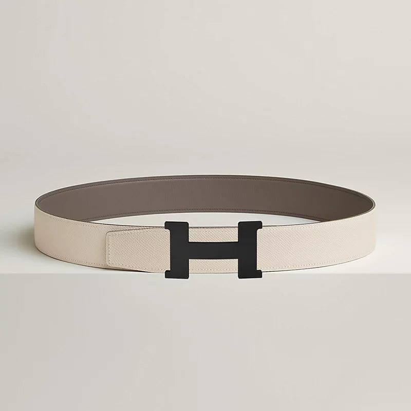 Constance belt buckle & Reversible leather strap 38 mm