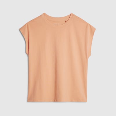 Coral Grown On Sleeve T-Shirt