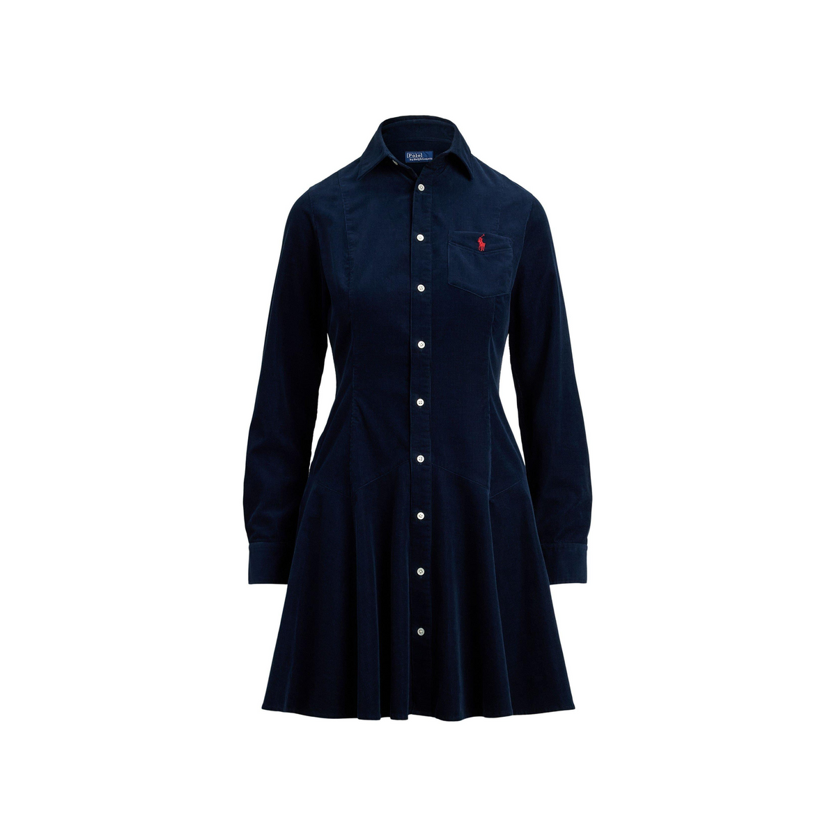 Cord Shirt Dress