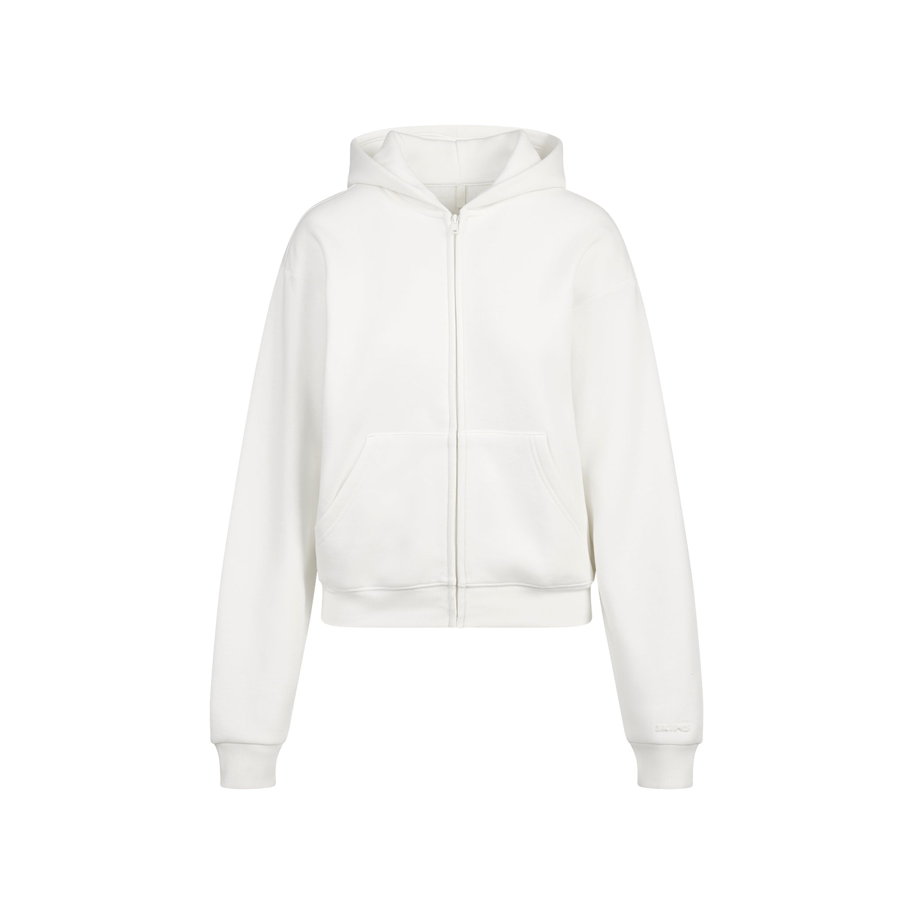 Cotton Fleece Classic Zip Up Hoodie