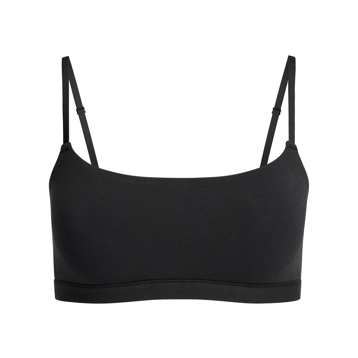 Cotton Jersey Scoop Bralette