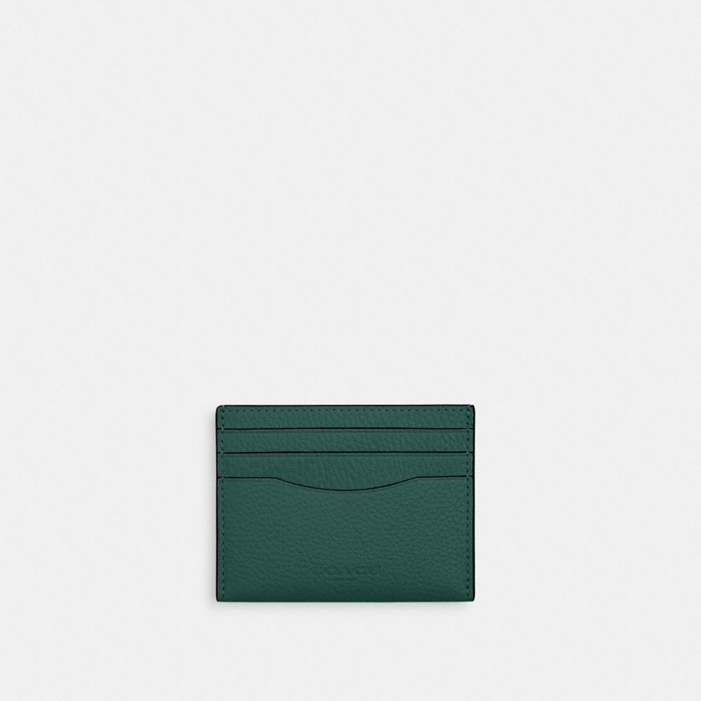 Slim Id Card Case In Loved Leather