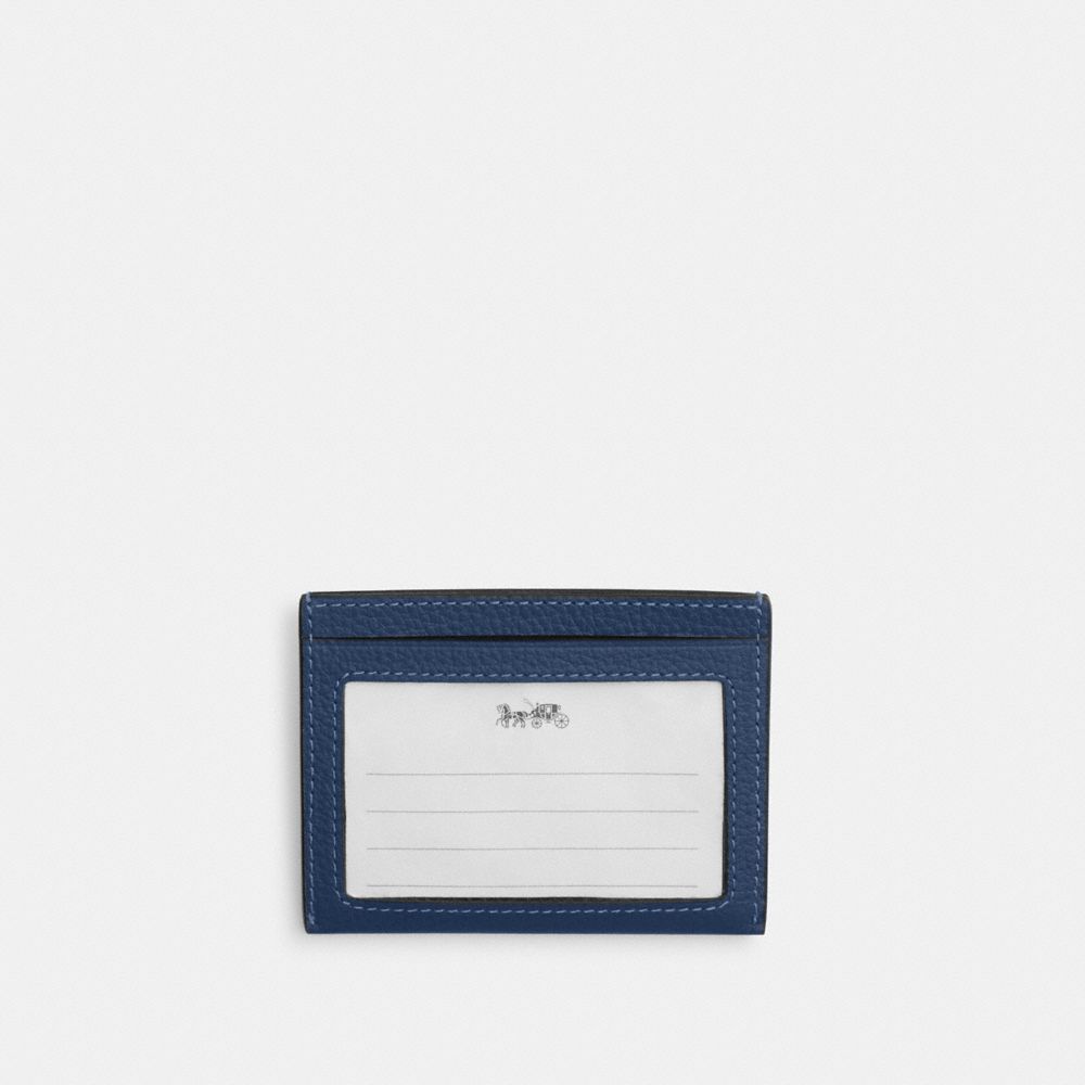 Slim Id Card Case In Loved Leather
