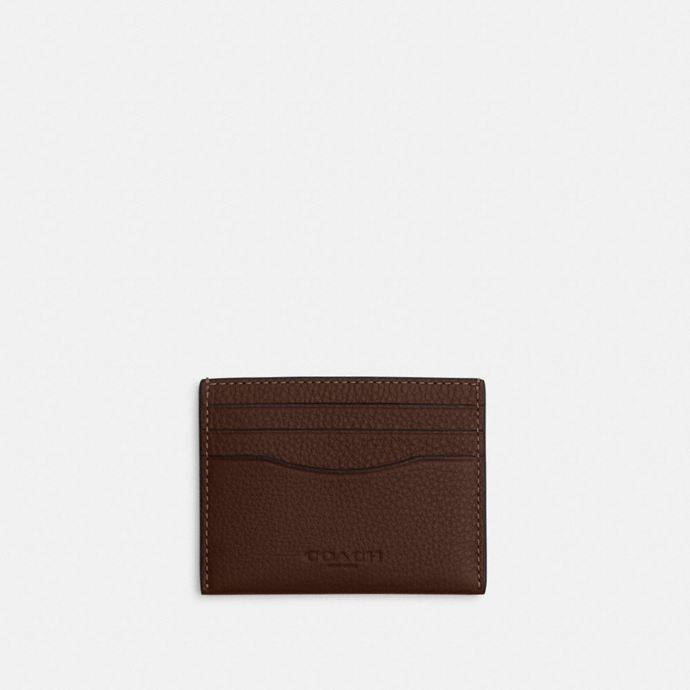 Slim Id Card Case In Loved Leather