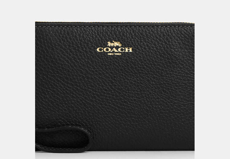 Corner Zip Wristlet