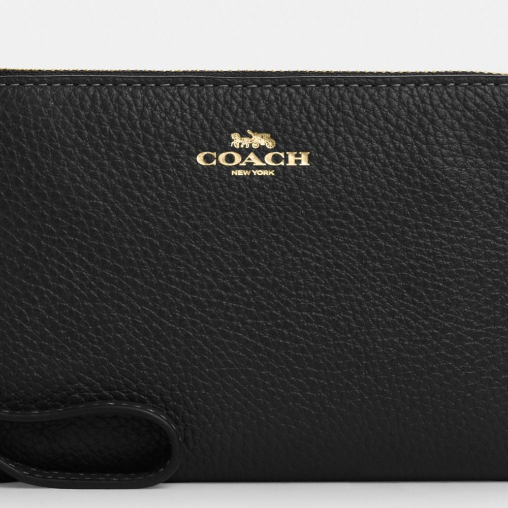 Corner Zip Wristlet