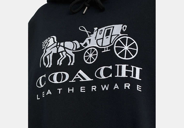 Restored Horse And Carriage Hoodie In Organic Cotton