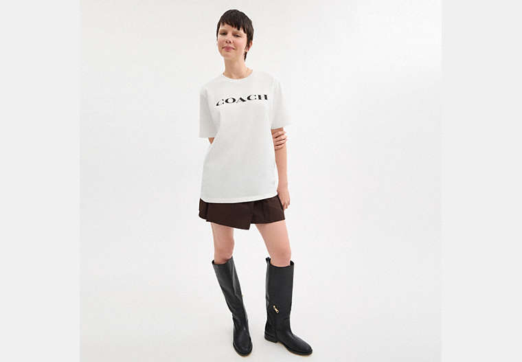 Coach T-Shirt In Organic Cotton