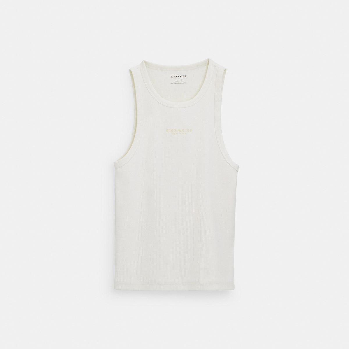 New York Ribbed Tank Top