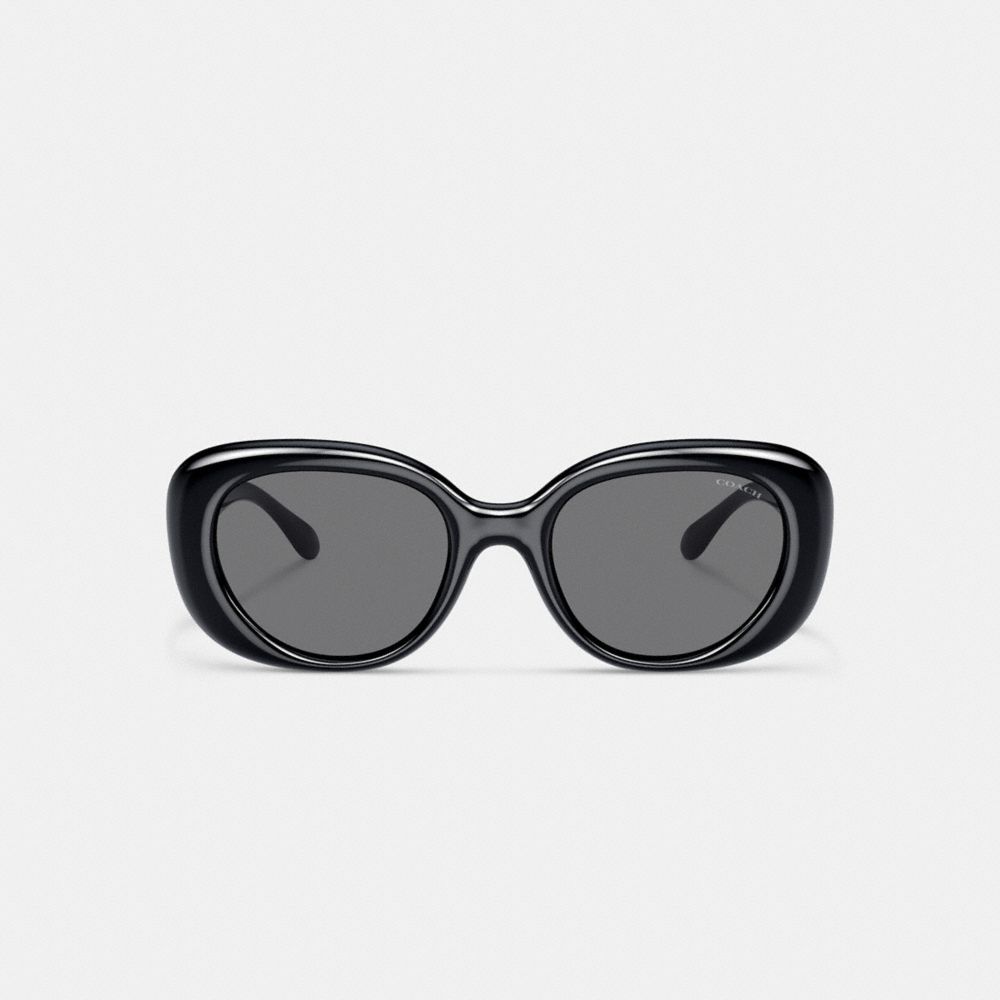 C Hardware Round Sunglasses