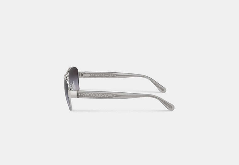 Signature Ombré Narrow Pilot Sunglasses