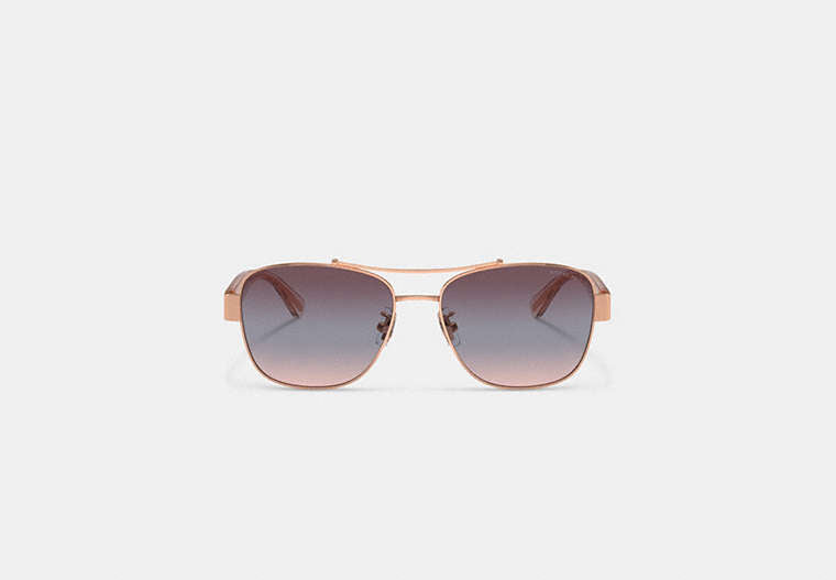 Signature Ombré Narrow Pilot Sunglasses