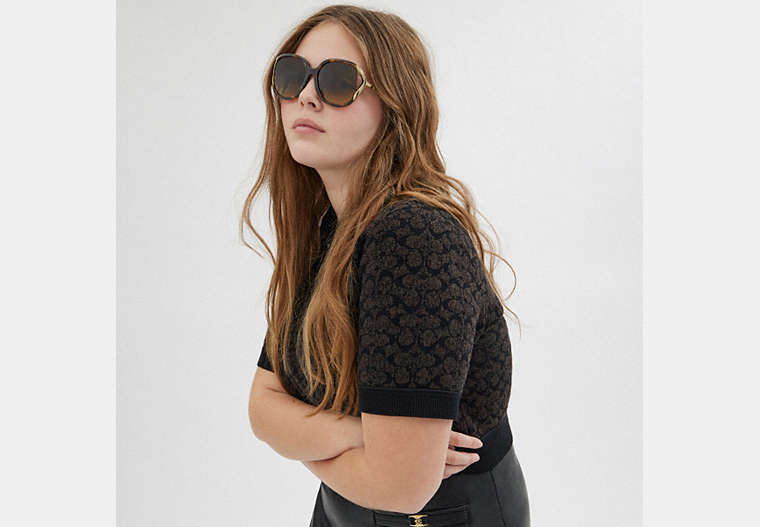 Bandit Oversized Square Sunglasses