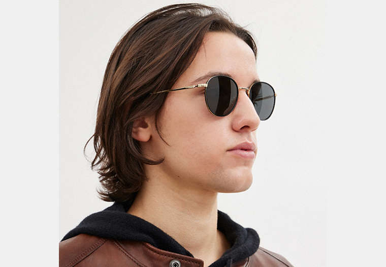 Metal Windsor Round Sunglasses