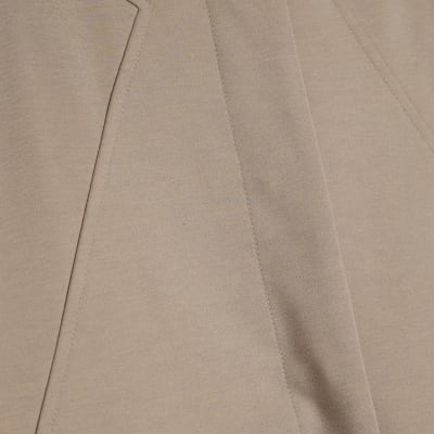 Cream Long Sleeve Bomber Jacket