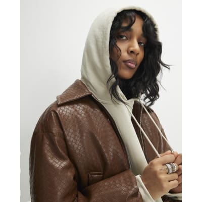 Cream Long Sleeve Hoodie