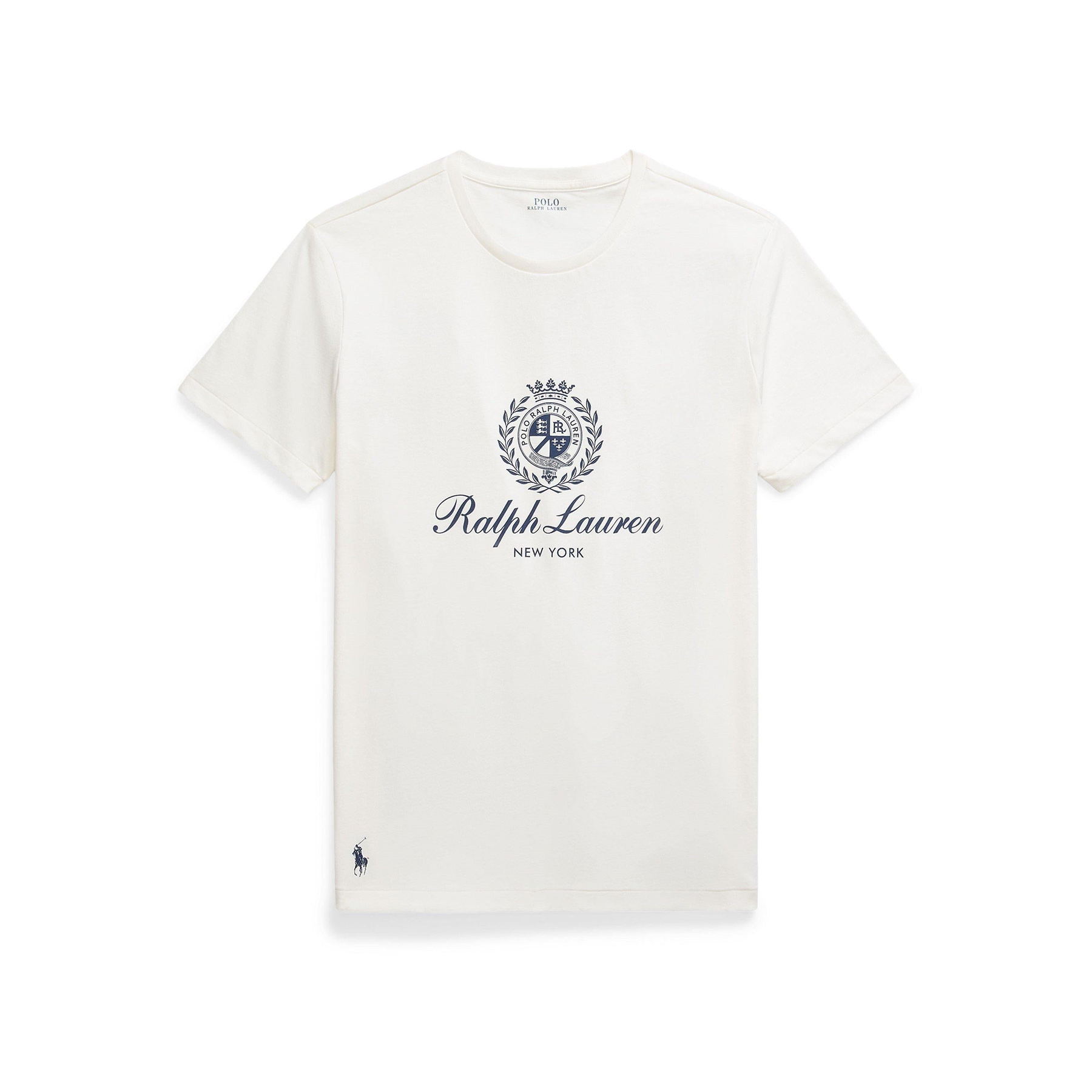 Crest Logo Crew Neck T-Shirt