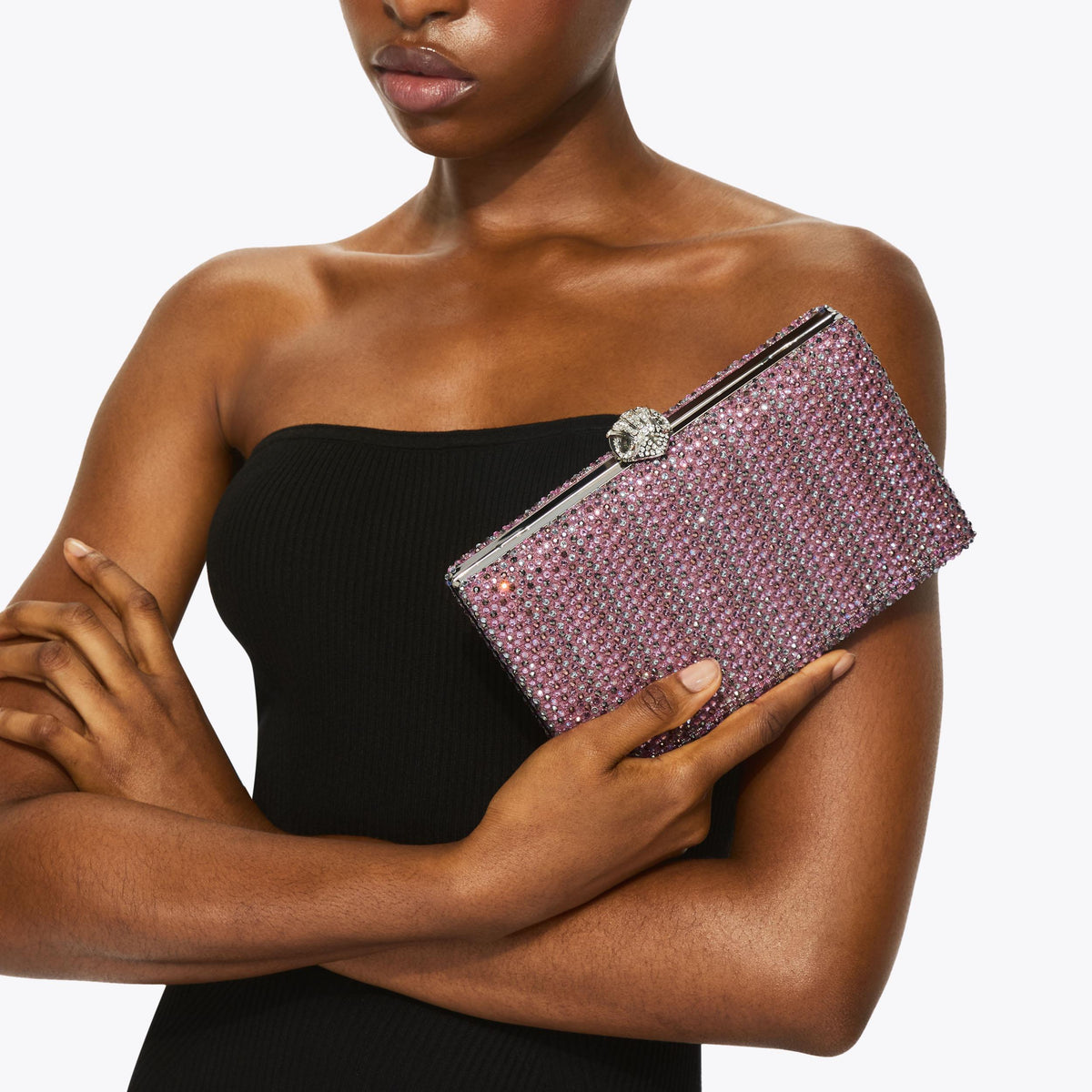 Crystal Kensington Clutch Bag