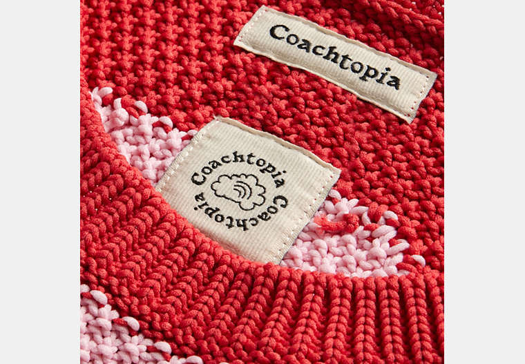 Coachtopia Cropped Crochet Tank Top