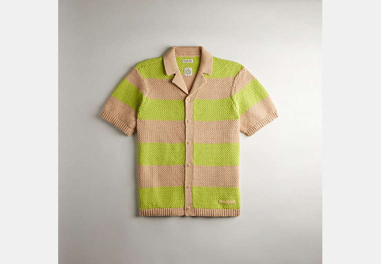 Coachtopia Crochet Button-Up Shirt