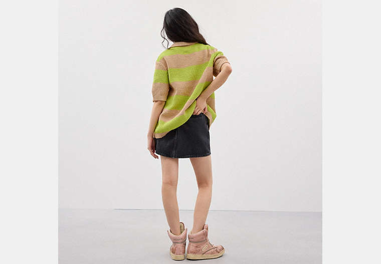 Coachtopia Crochet Button-Up Shirt