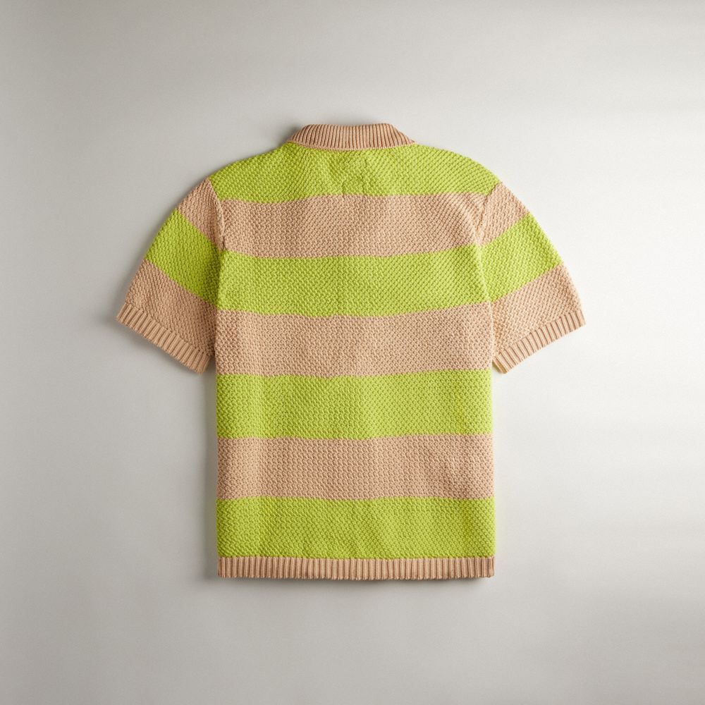 Coachtopia Crochet Button-Up Shirt