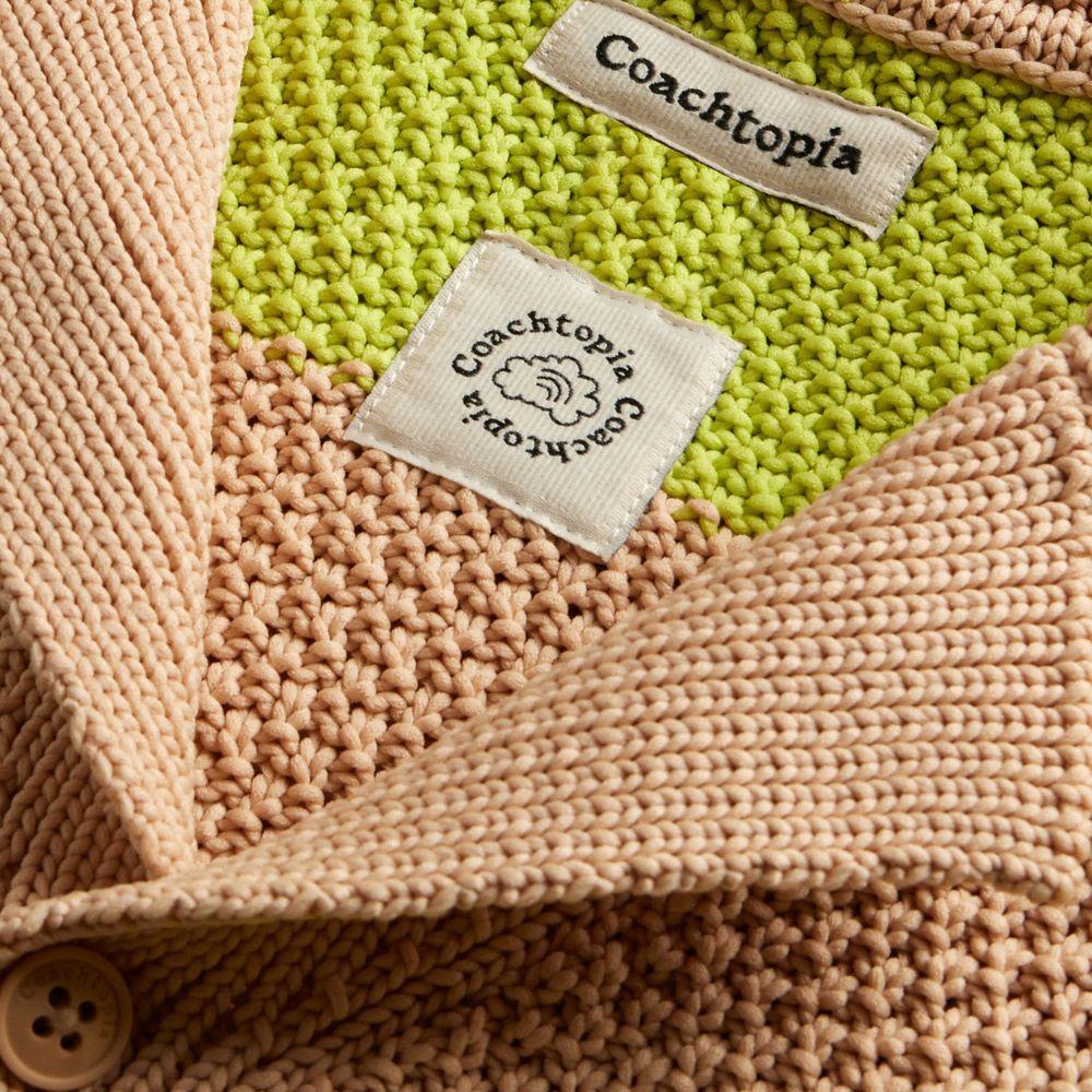 Coachtopia Crochet Button Up Shirt