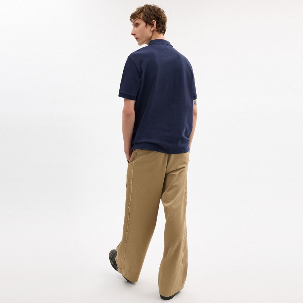 Horse And Carriage Classic Polo In Organic Cotton