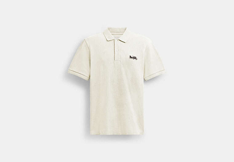 Horse And Carriage Classic Polo In Organic Cotton