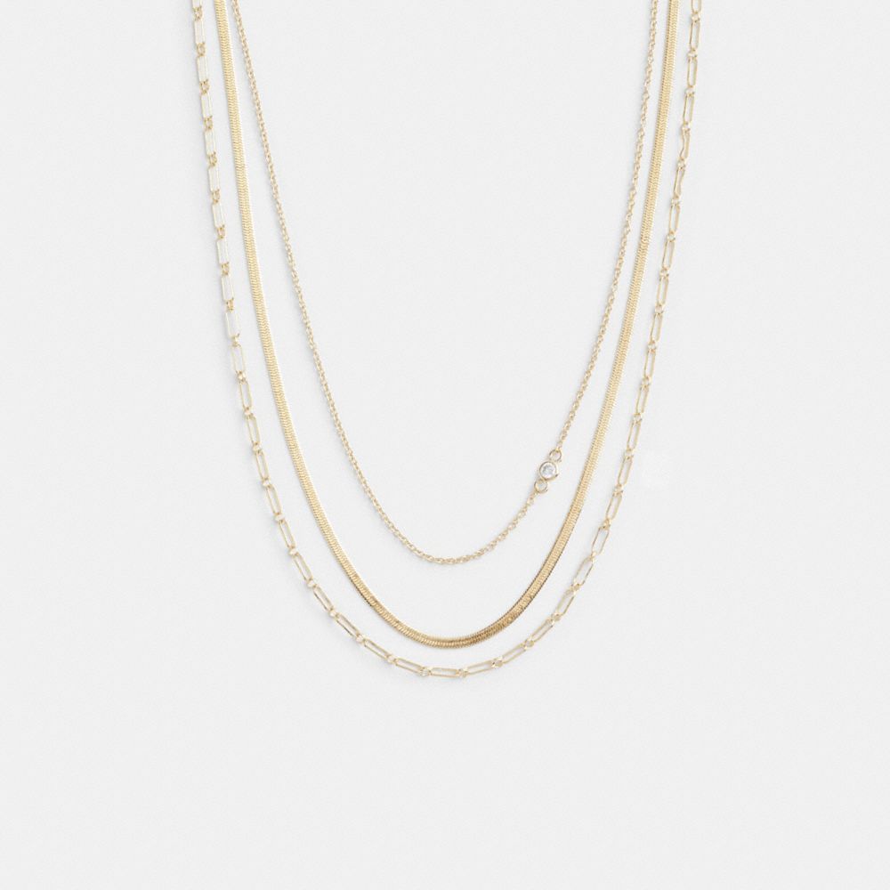 Delicate Layered Chain Necklace