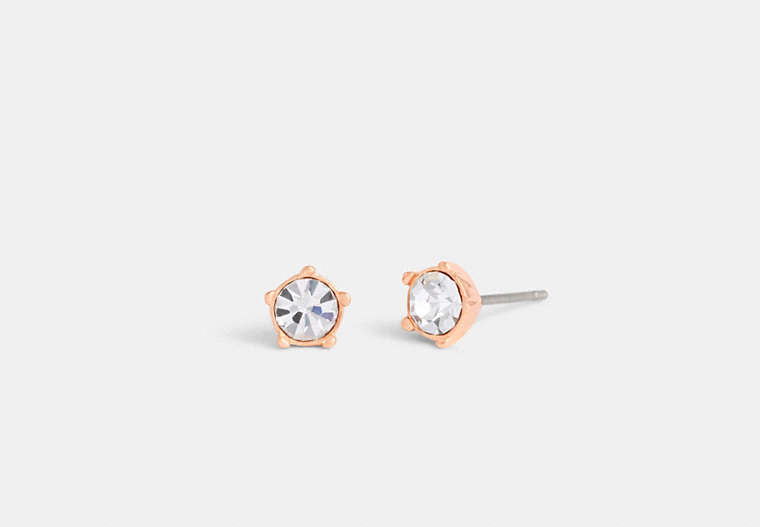 Halo Tea Rose Stud Earrings