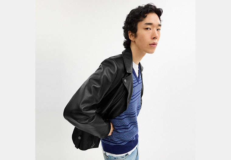 Leather Moto Jacket