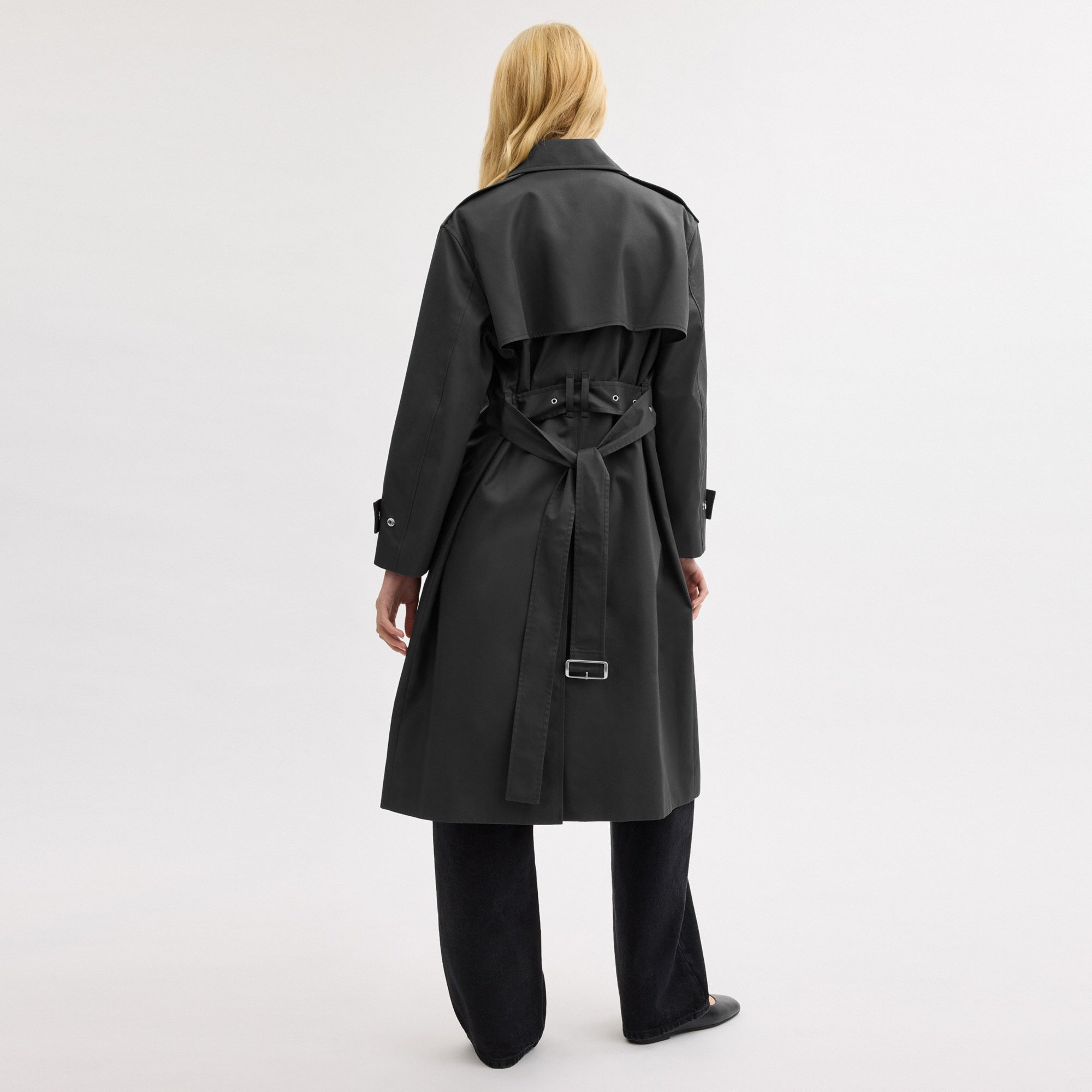 Double Gun Flap Snap Trench