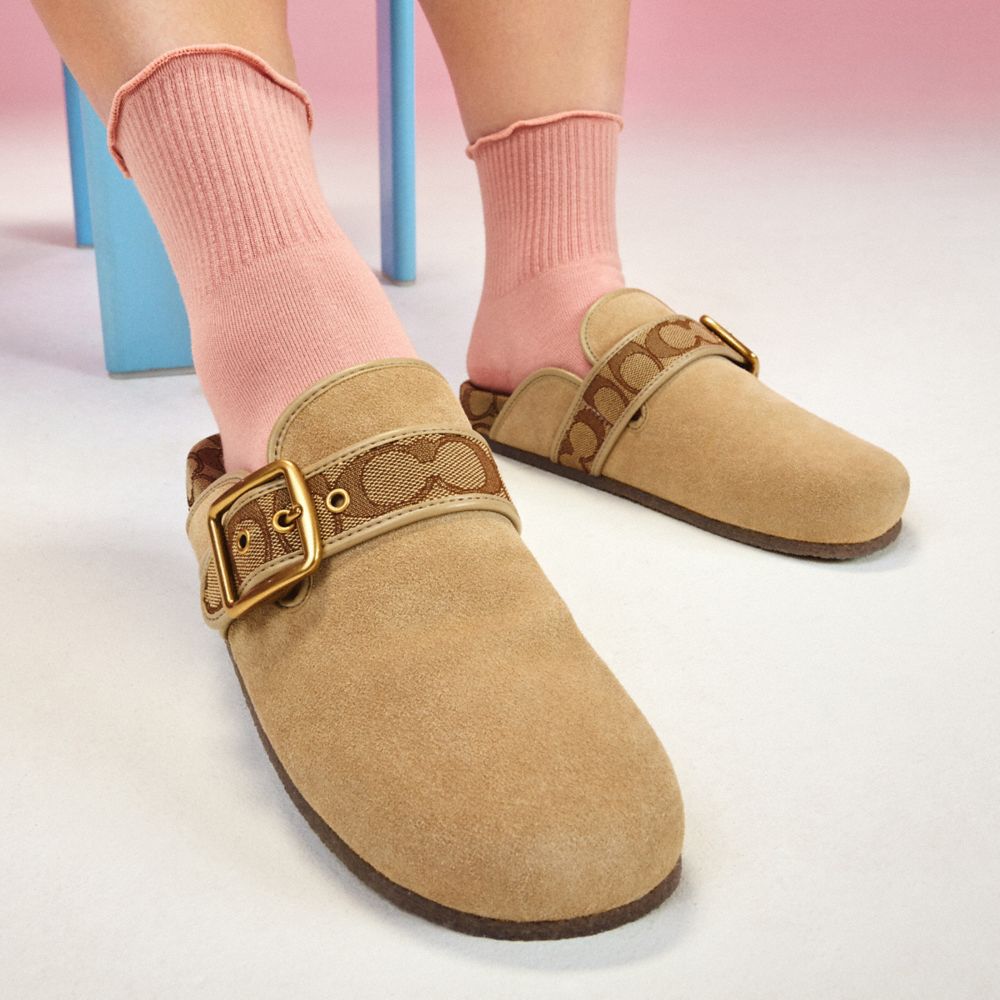 Ashton Clog In Signature Jacquard