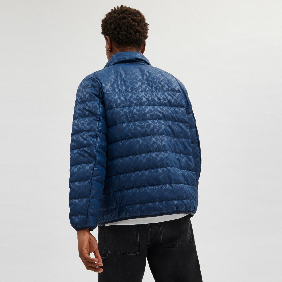 Lightweight Down Jacket In Recycled Polyester