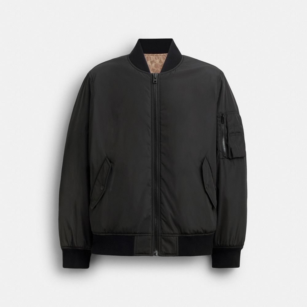 Reversible Ma 1 Jacket In Recycled Polyester