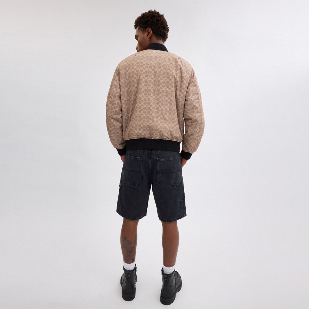 Reversible Ma 1 Jacket In Recycled Polyester