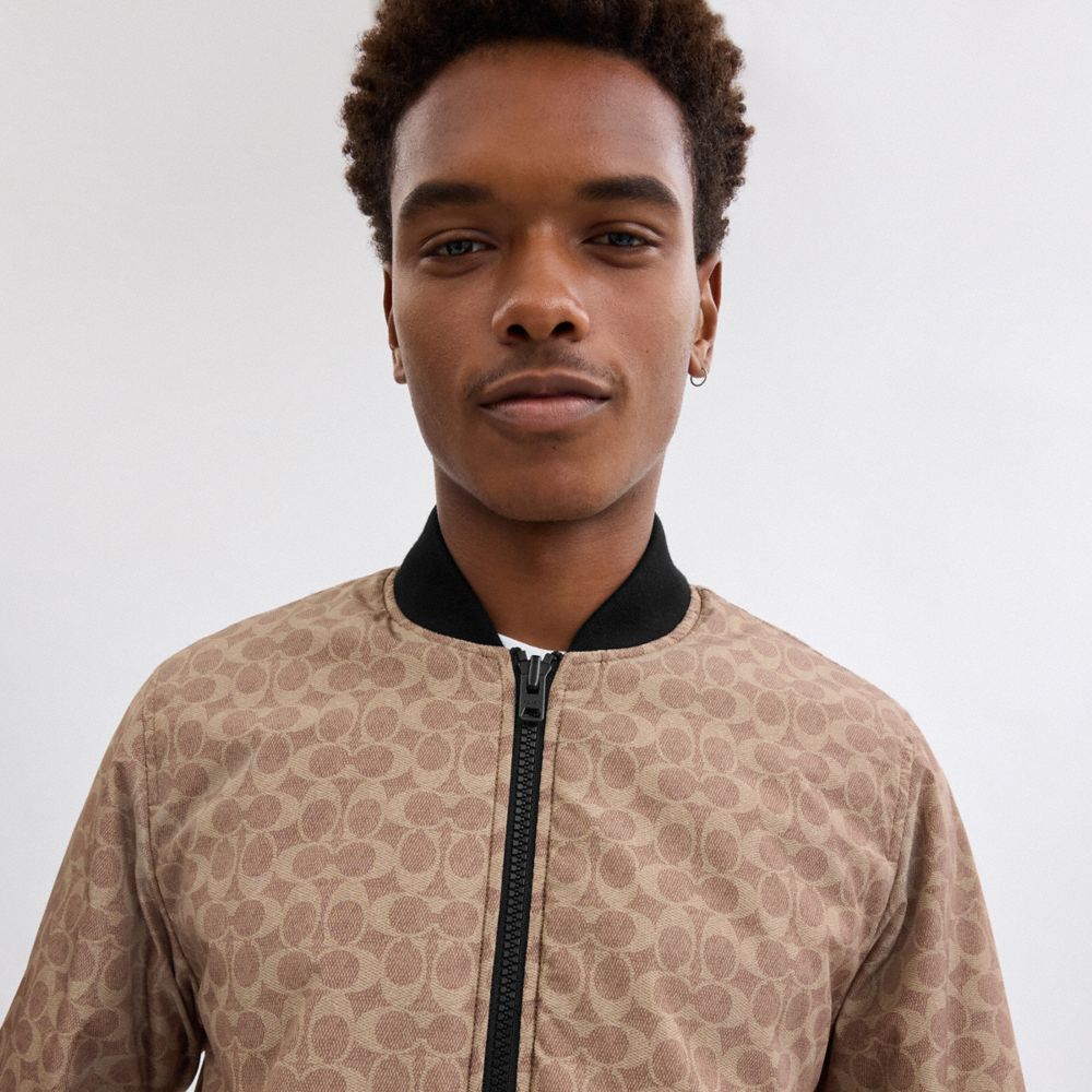 Reversible Ma 1 Jacket In Recycled Polyester