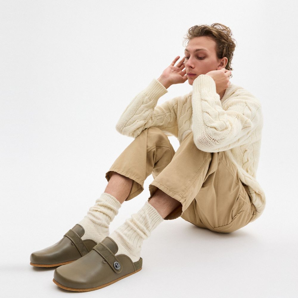 Blake Clog With Signature Canvas Jacquard