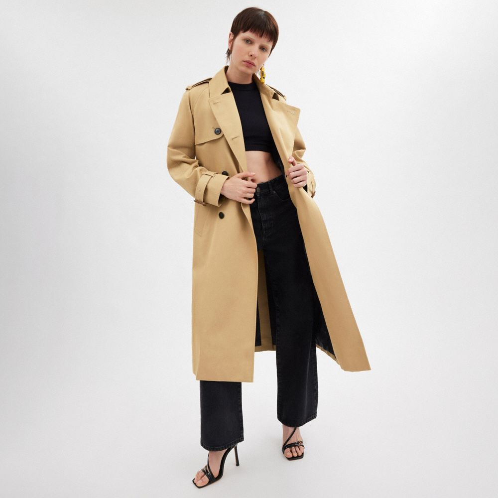 Relaxed Trench Coat