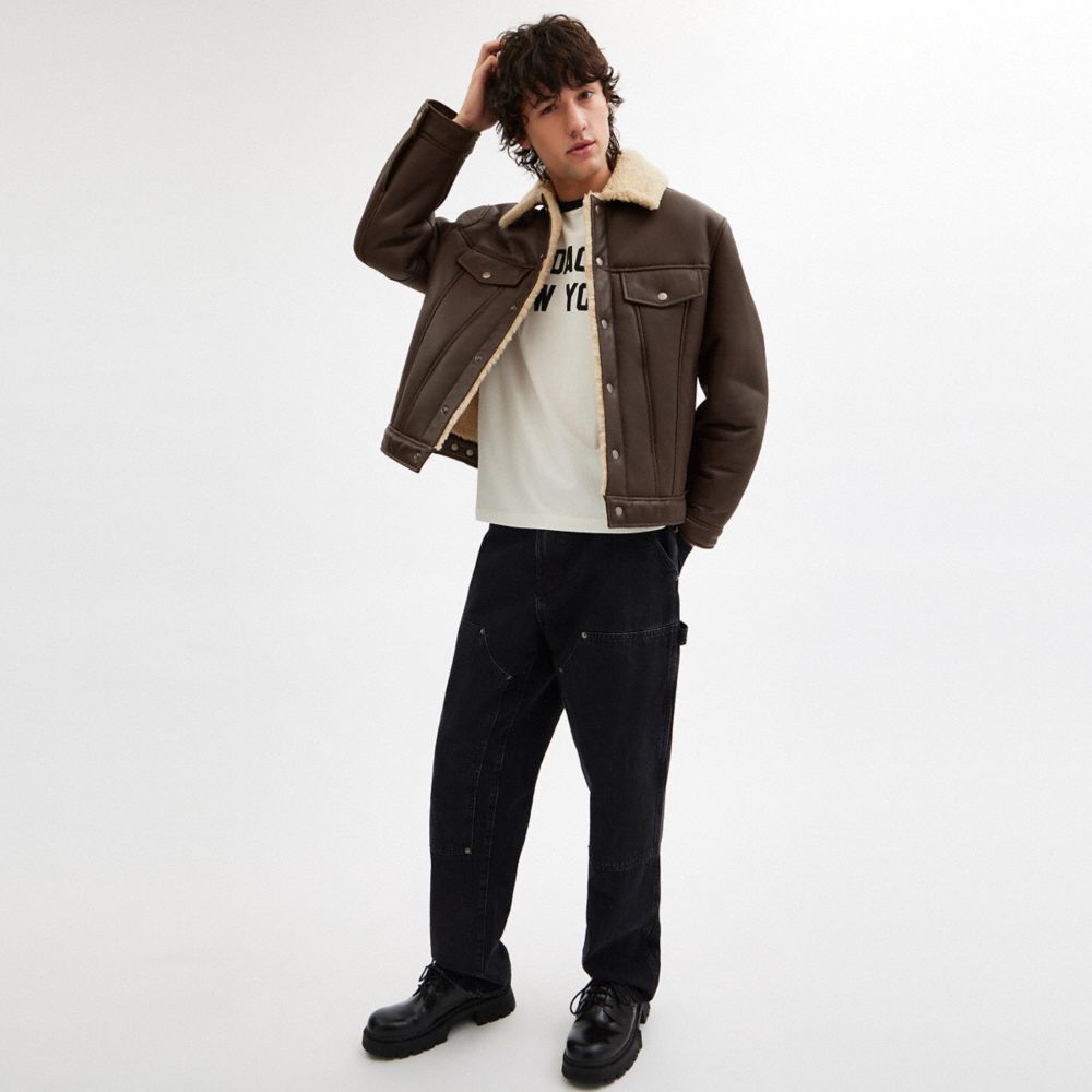 Shearling Trucker Jacket