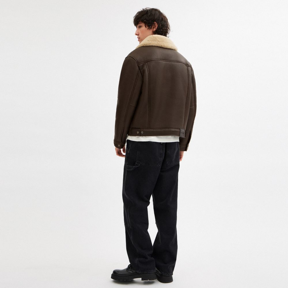 Shearling Trucker Jacket