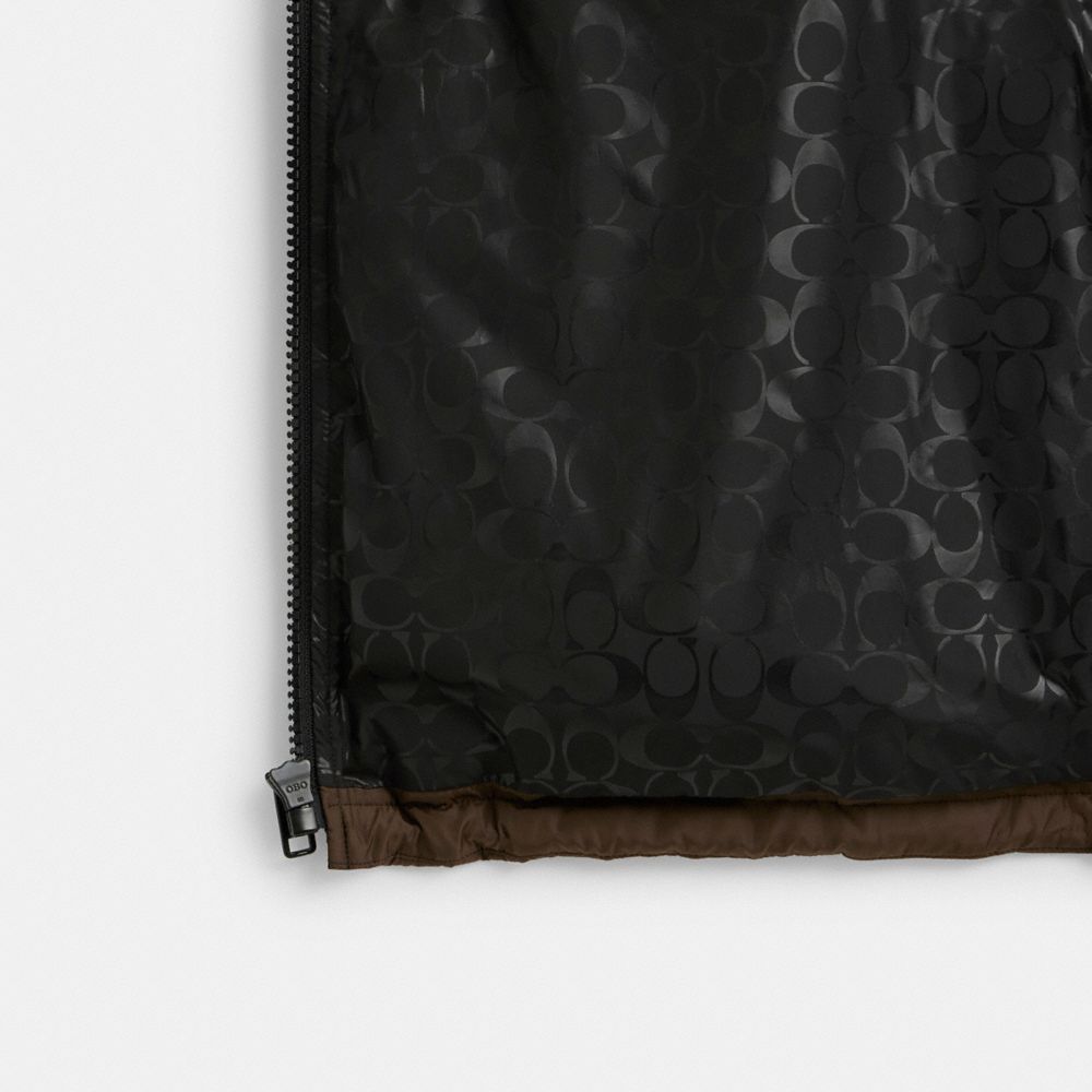 Down Puffer Jacket In Recycled Polyester