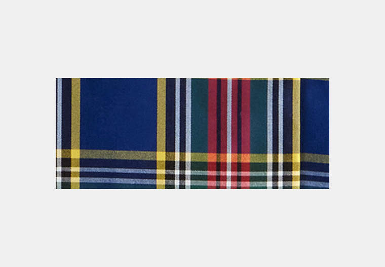 Coachtopia Loop Mini Skirt With Plaid Pattern