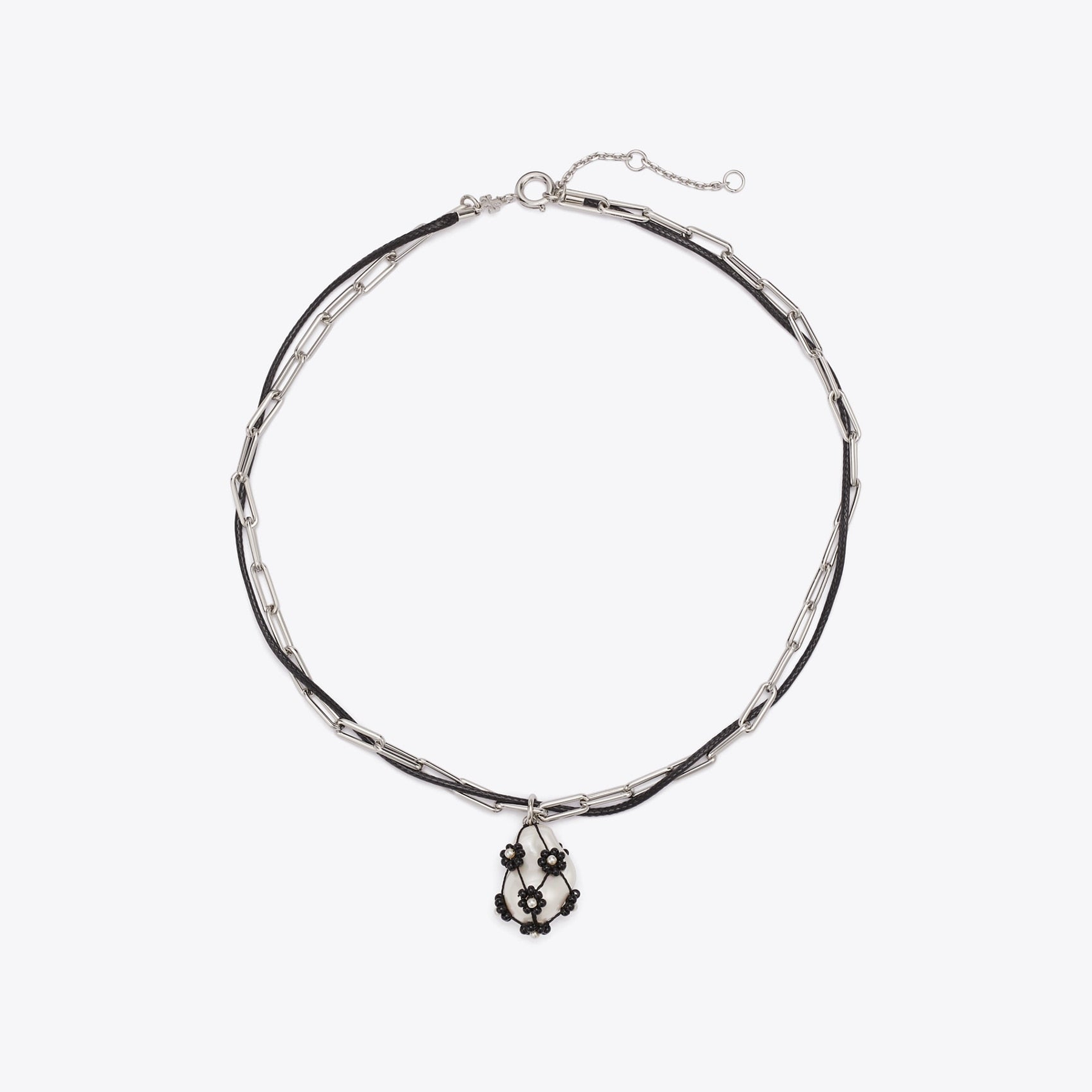 Curiosity Double-Strand Pearl Pendant