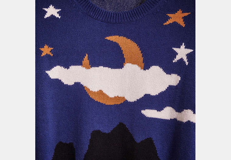Restored Moonscape Crewneck Sweater