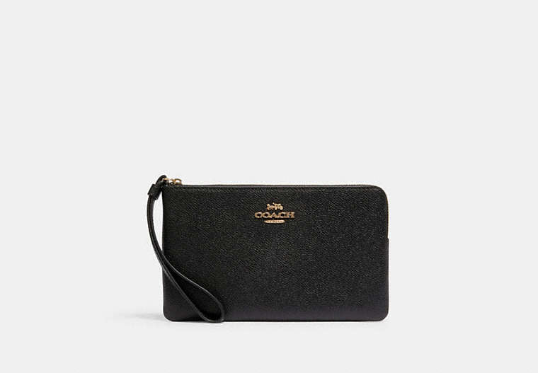 Large Corner Zip Wristlet