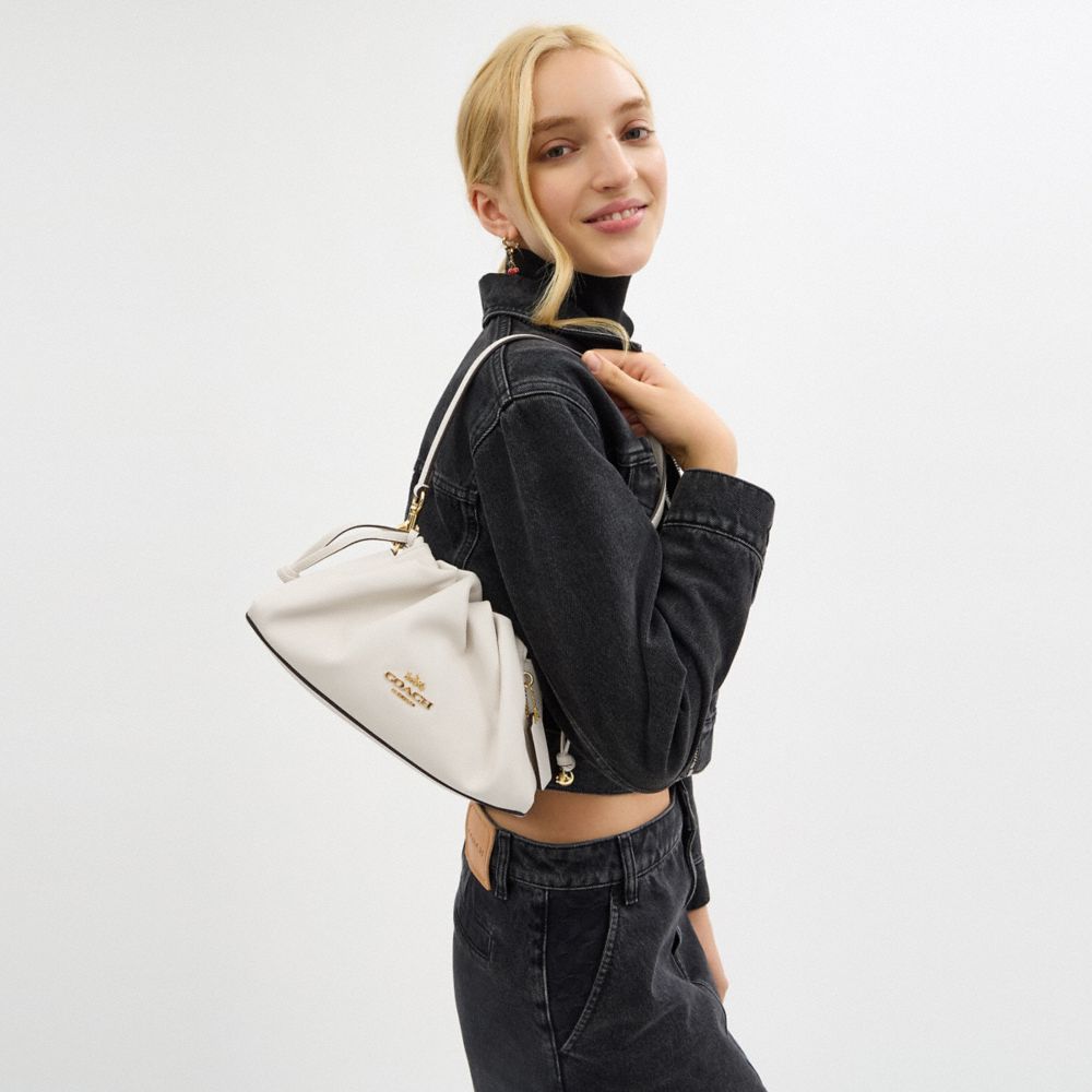Faye Shoulder Bag With Ruching