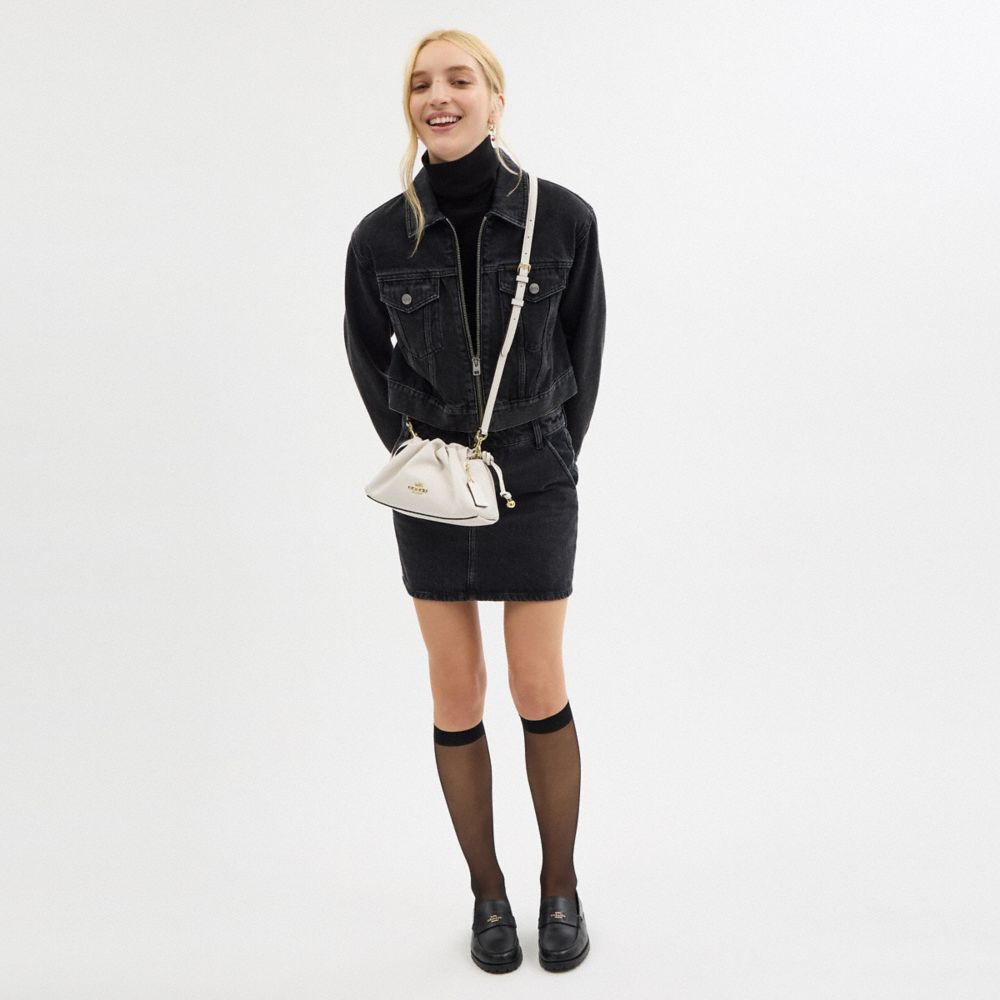 Faye Shoulder Bag With Ruching